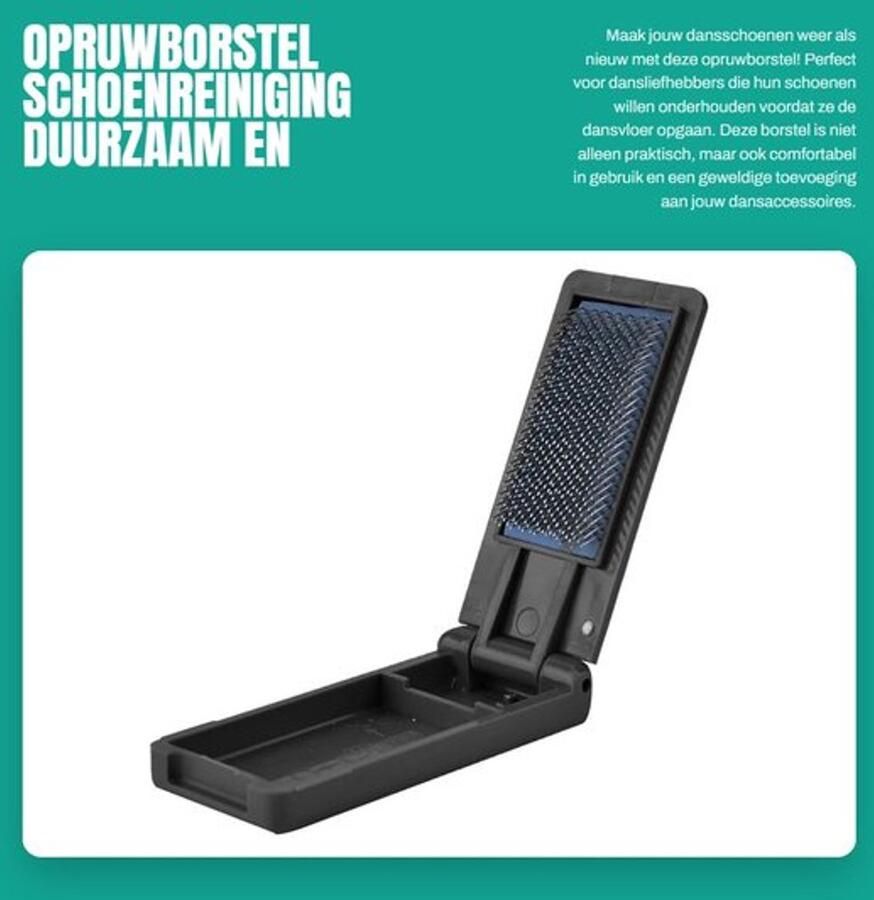 Opvouwbaar Dailygoods- Reinigingsborstel voor Dansschoenen