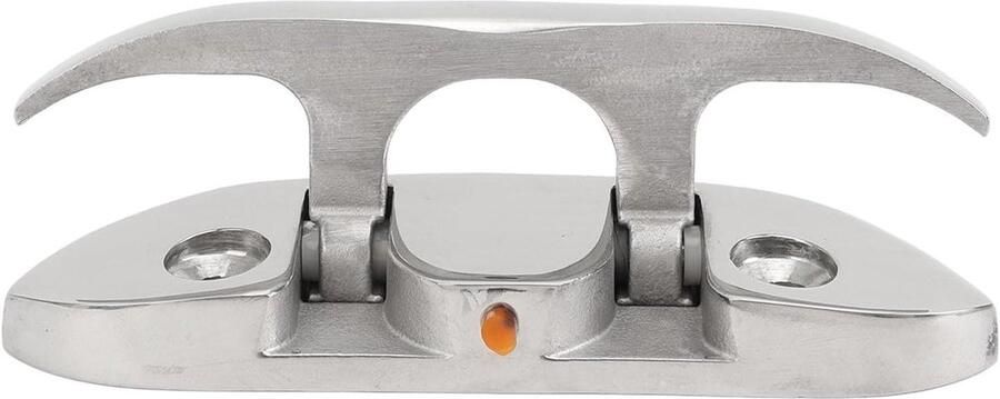 Opvouwbare Bootschoenplaatjes Opklapbare Klemmen Boot Aanleggen Roestvrij Staal 316 120 x 40 mm Zilver