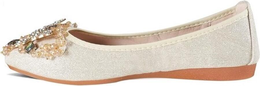 Opvouwbare damespumps Voor bruiloften Glanzende ballerina's Prachtige strass Comfortabele instaploafers Voor feestjes en dagelijks gebruik