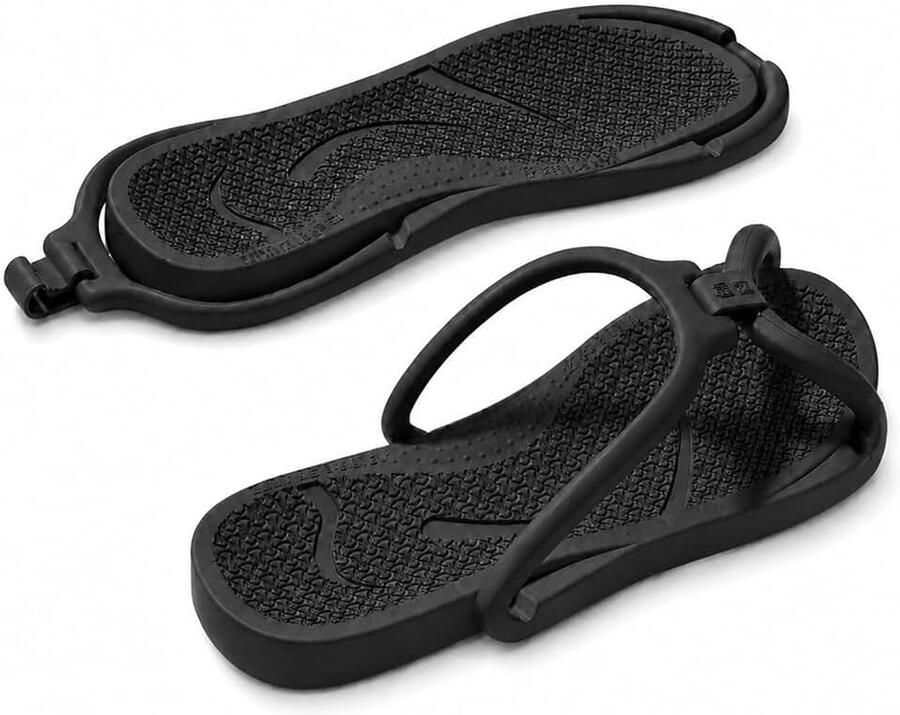 Opvouwbare reisslippers sneldrogend antislip lichtgewicht draagbaar geschikt voor en ideaal voor in de hotelkamer