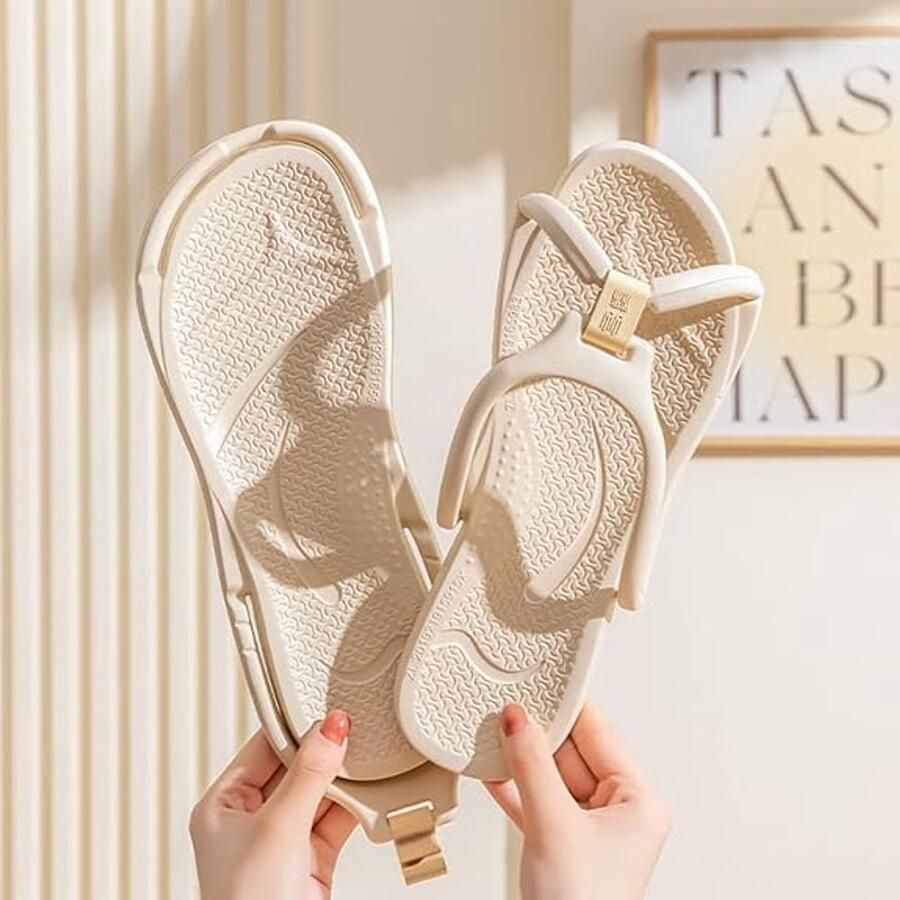Opvouwbare reisslippers voor en sneldrogend antislip en lichtgewicht ideaal voor douche strand spa en hotel（35 36）
