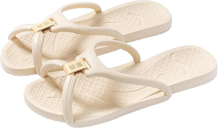 Opvouwbare reisslippers voor en sneldrogend antislip en lichtgewicht ideaal voor douche strand spa en hotel（45 46）
