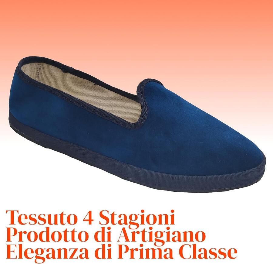 Originele Friulane van fluweel platte schoenen voor dames 100% Made in Italy