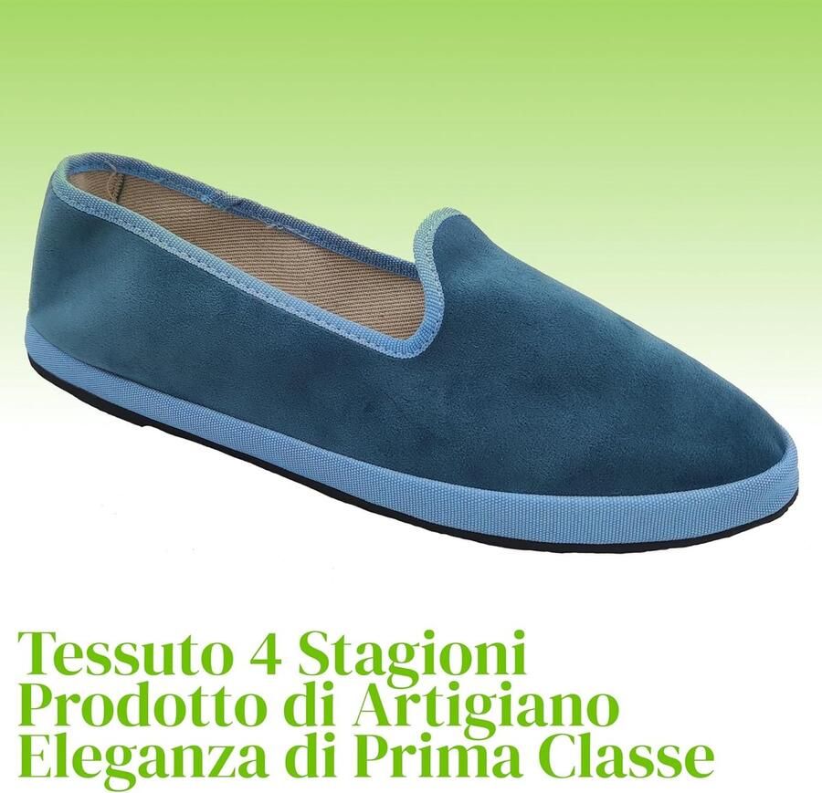 Originele Friulane van fluweel platte schoenen voor dames 100% Made in Italy