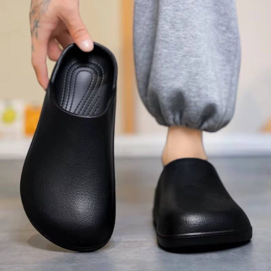 Originele Heren Klompen Slippers Comfortabele Mules Sandalen voor Zomer EVA Waterdicht en Antislip Werk- en Vis Schoenen voor Buiten )