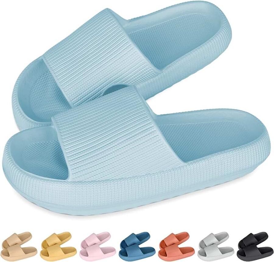 Originele slippers voor en Cloudyzz slippers Cosify wolkenschoenen airfoot slippers rubber antislip open teen tranner sandalen voor zomer