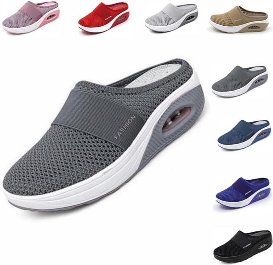 Orthopedische Ademende Wandelschoenen voor Dames met Luchtige Demping