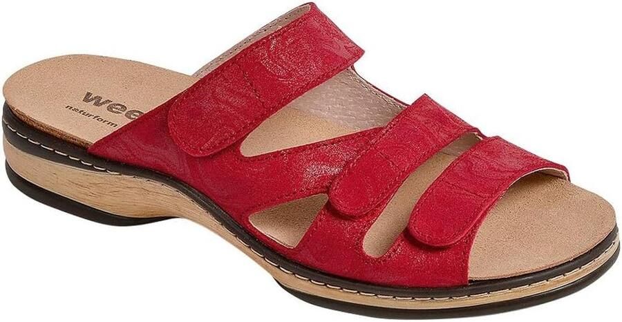 Orthopedische Dames Pantolette Slippers met Verwisselbaar Voetbed