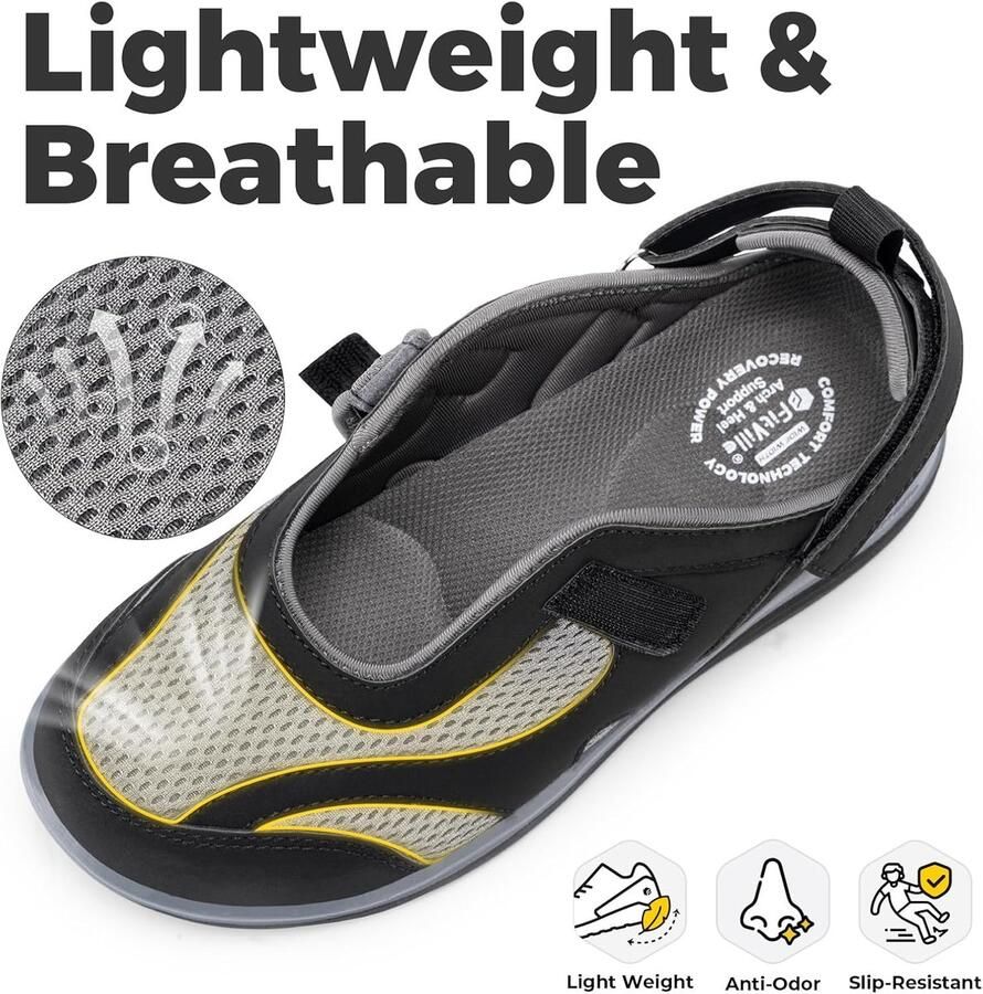 Orthopedische diabetische sandalen dames extra brede slippers sluiting ideaal voor senioren SnelShoppen