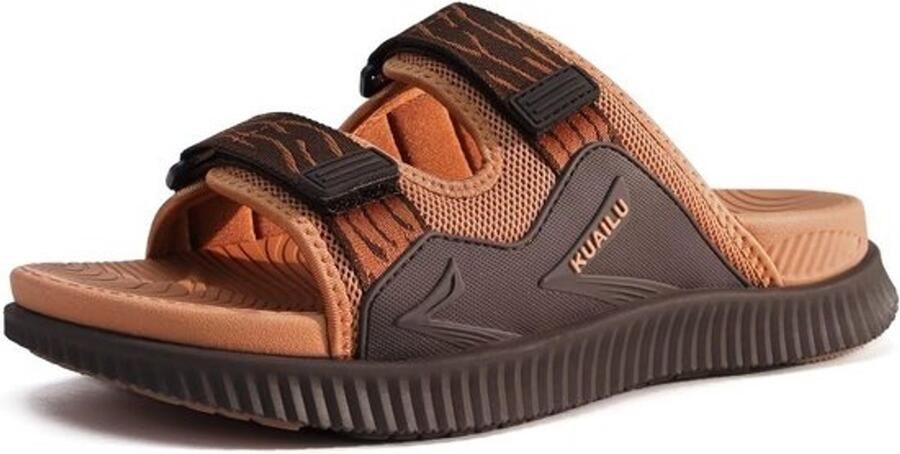 Orthopedische Heren Sportsandalen met Zachte Voetbed en Verstelbare Band