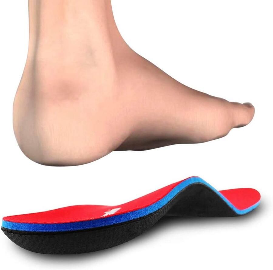 Orthopedische inlegzolen Steunzool inlegzolen Comfortabele Inlegzolen voor platte voeten voetpijn fasciitis plantaris hielspoor voor en