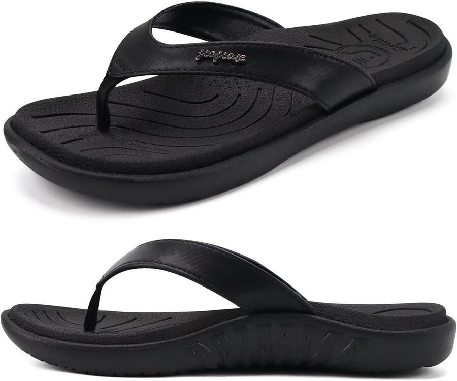 Orthopedische Leren Teenslippers Dames Comfortabel Zomer Strand Slippers