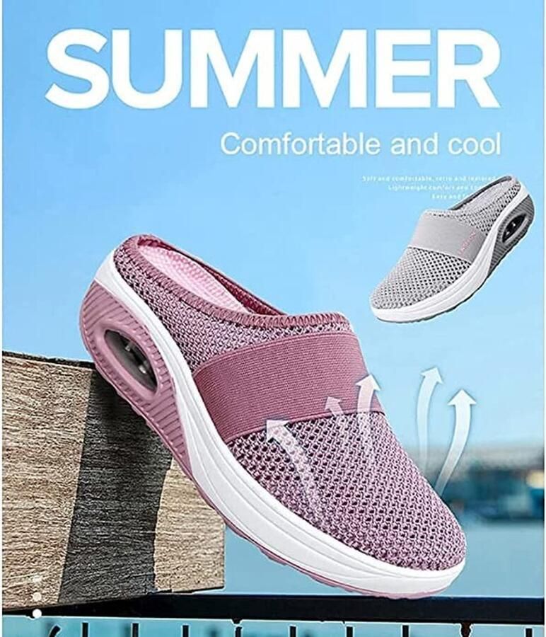Orthopedische Slippers met Boogondersteuning Donkergrijs