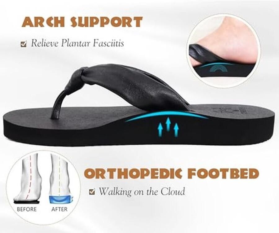 Orthopedische Slippers voor Dames Ondersteuning en Waterdicht