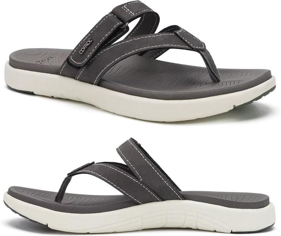 Orthopedische Teenslippers Dames Lederen Comfortabele Zandalen Zomer Strand