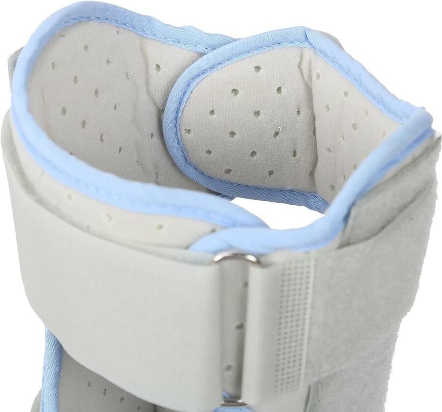 Orthopedische Wandelschoenen met Ade d en Verstelbaar Enkelsteun Comfortabele Pneumatische Hardloopschoen met Open Teen voor Ondersteuning en Stabiliteit