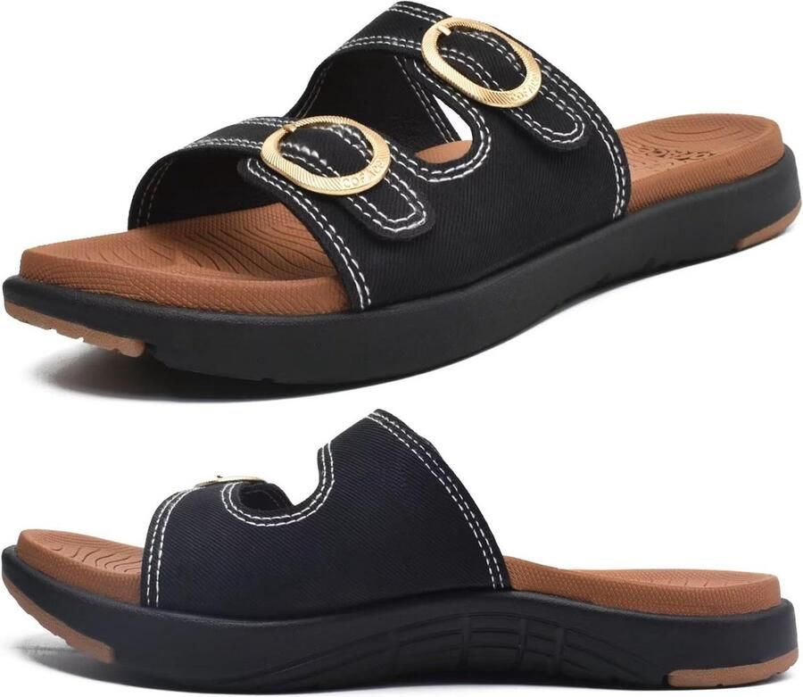 Orthotische Atletische Slippers Dames met Boogondersteuning voor Comfort