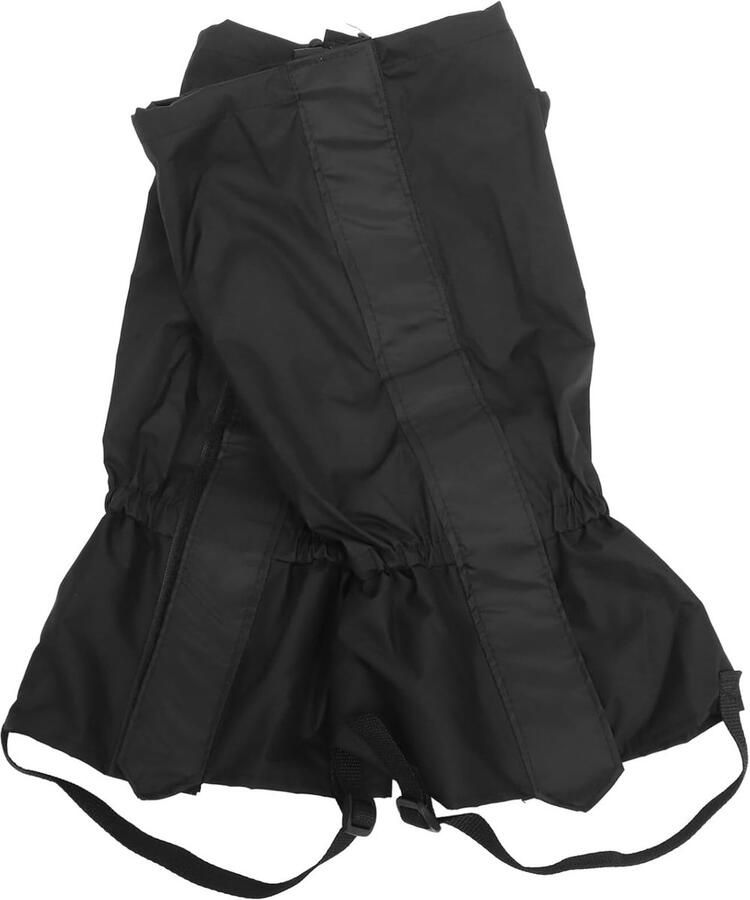 Outdoor Gaiters Beenbeschermers Wandelen Buiten Waterdicht Ademend 44 x Zwart