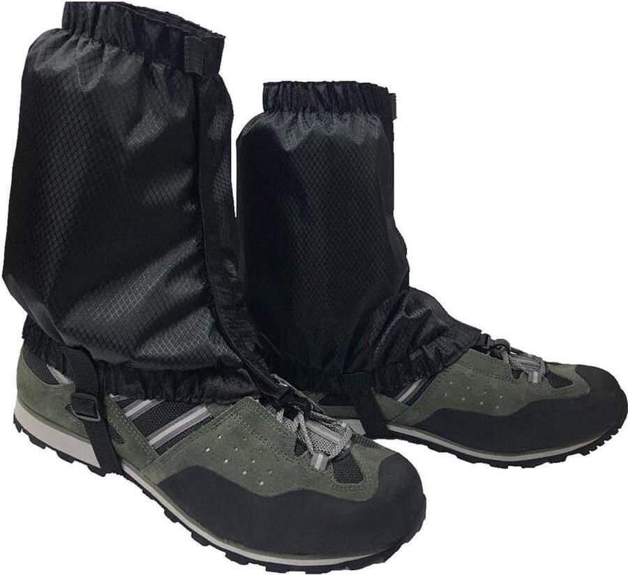 Outdoor Gaiters Sneeuw Schoenen Wandelen Buiten Waterdicht Ademend Zwart
