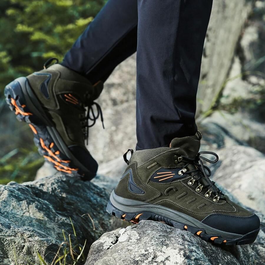 Outdoor Wandelschoenen voor Winter met Antislip Rubber Zolen
