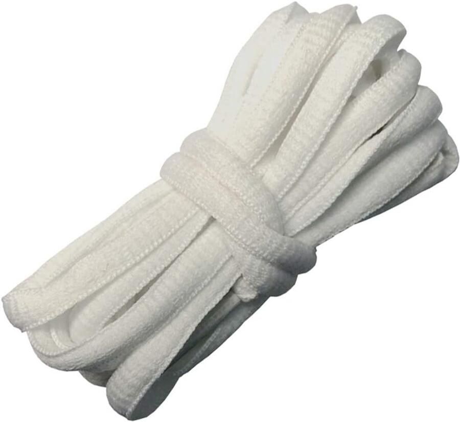 Ovale Platte Schoenenveters Polyester Sterk en Kleurvast voor Sportschoenen Sneakers en Boots