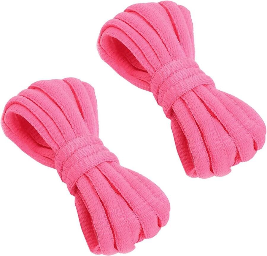 Ovale Sports Shoelaces voor Sneakers Hardloopschoenen Basketbalschoenen Kleuren en Lengtes