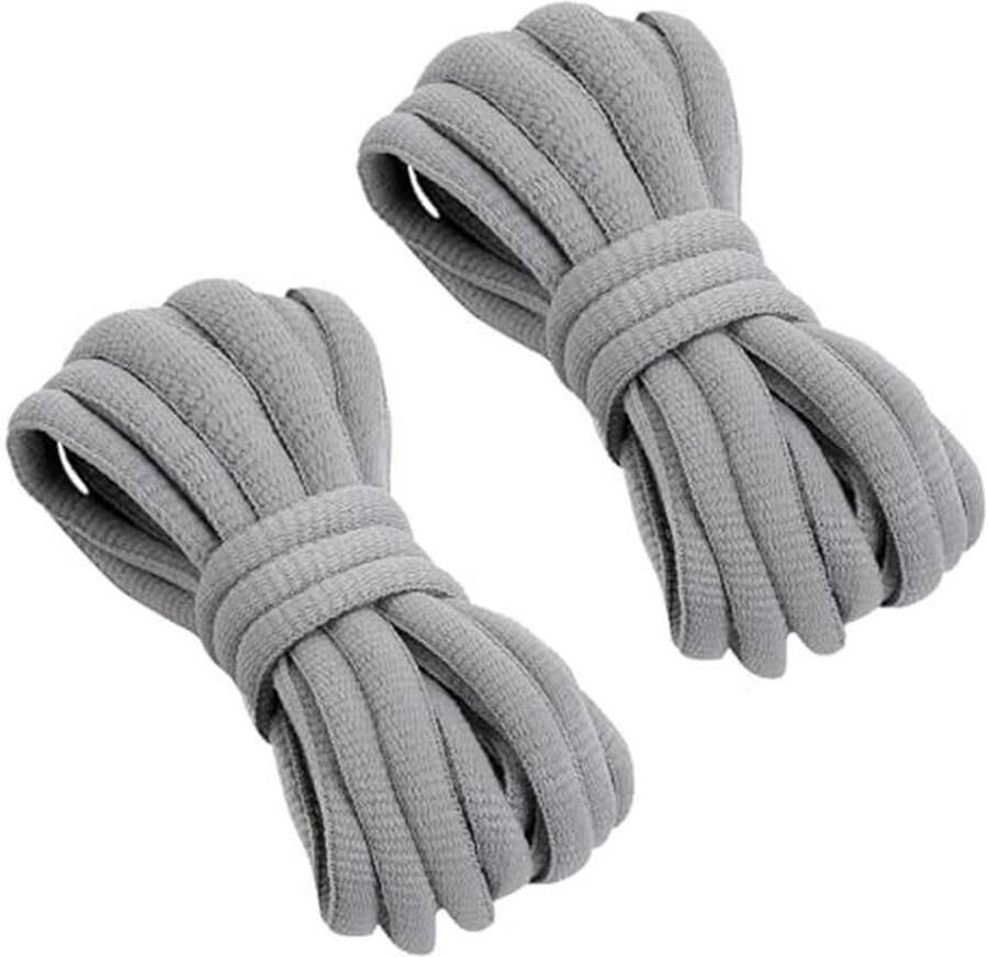 Ovale Sportschoenen Veters voor Hardloopschoenen Basketbalschoenen en Sneakers Verkrijgbaar in Meerdere Kl en Lengteopties