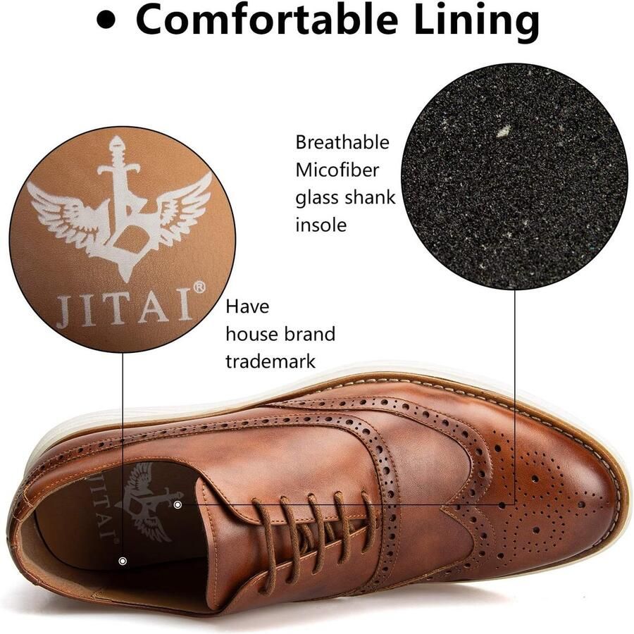 Oxford schoenen voor heren casual schoenen voor heren lichtgewicht modieuze veterschoenen