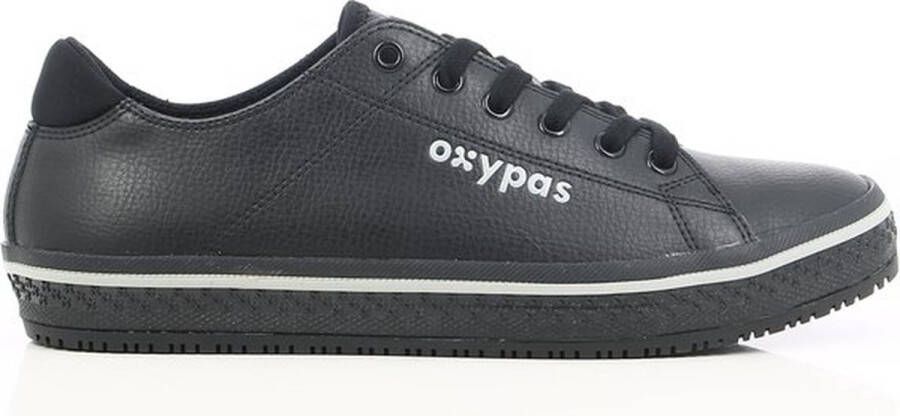 Oxypas Sneaker Leer Paola Zwart
