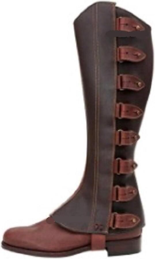 Paardrijden Half Chaps Beenkappen Ruiters Veilig Rijdend Uniseks Design Volwassenen Vintage