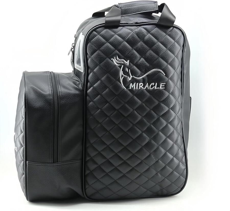 Paardrijtas Kinderen Rijlaarzen Tas Paardensport Uitrusting Waterproof Patentleer 45 x 13 x Zwart