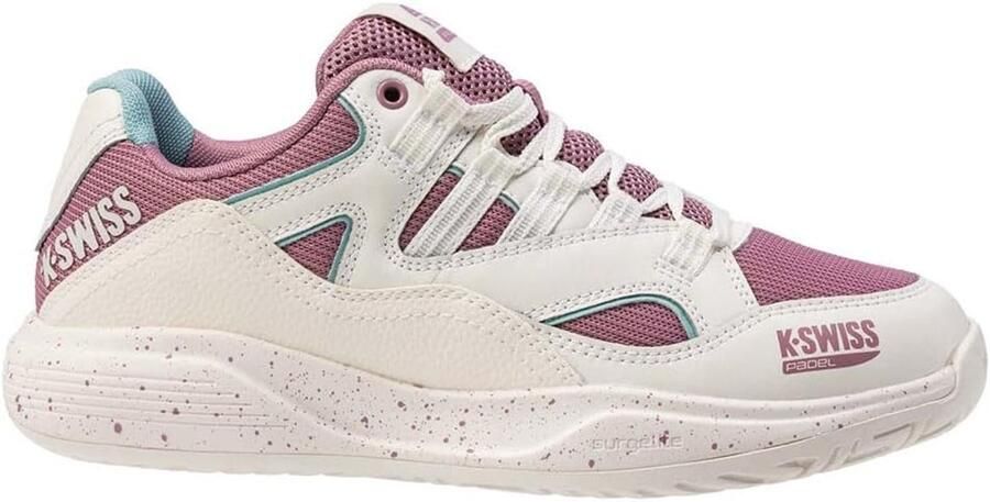 Padel Tennisschoenen Sport Sneakers Veldsporten Verhoogde Midsol Wit