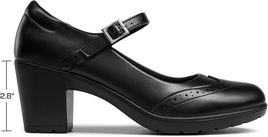 PAIRS Dames Oxfords Mary Jane jurk schoenen hakken voor vrouwen