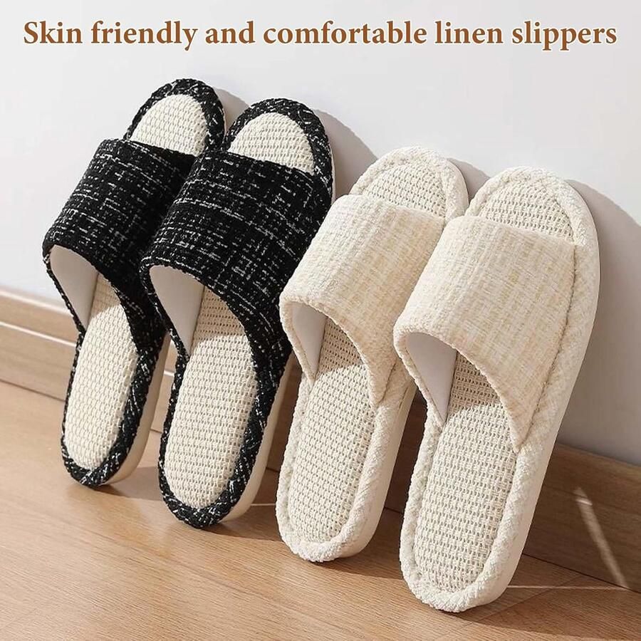 Pantoffels antislip voor en comfortabel licht open teen zomerschoenen voor thuis