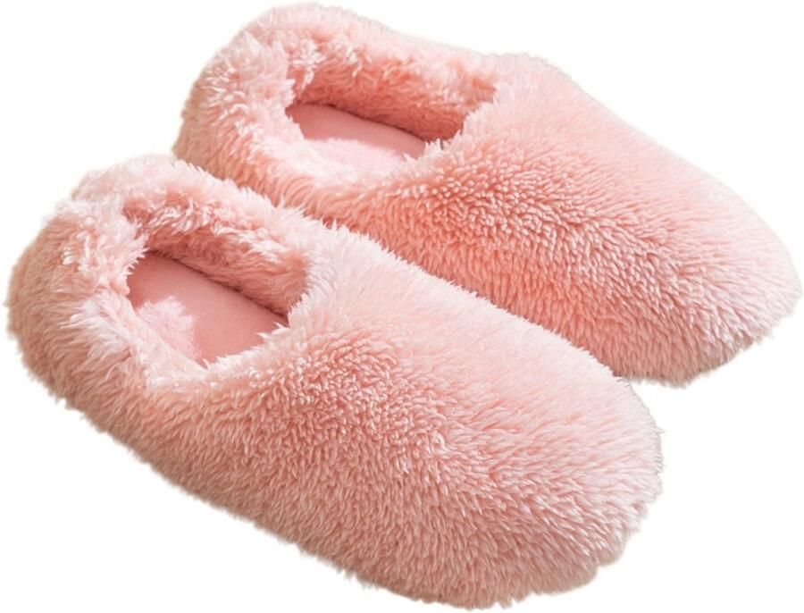 Pantoffels comfortabele en warme pantoffels voor kinderen; voorzien van zachte zolen en een gesloten hiel; unisex antislip-winterpantoffels antislip stijlvol en extra warm grijs schoenlengte