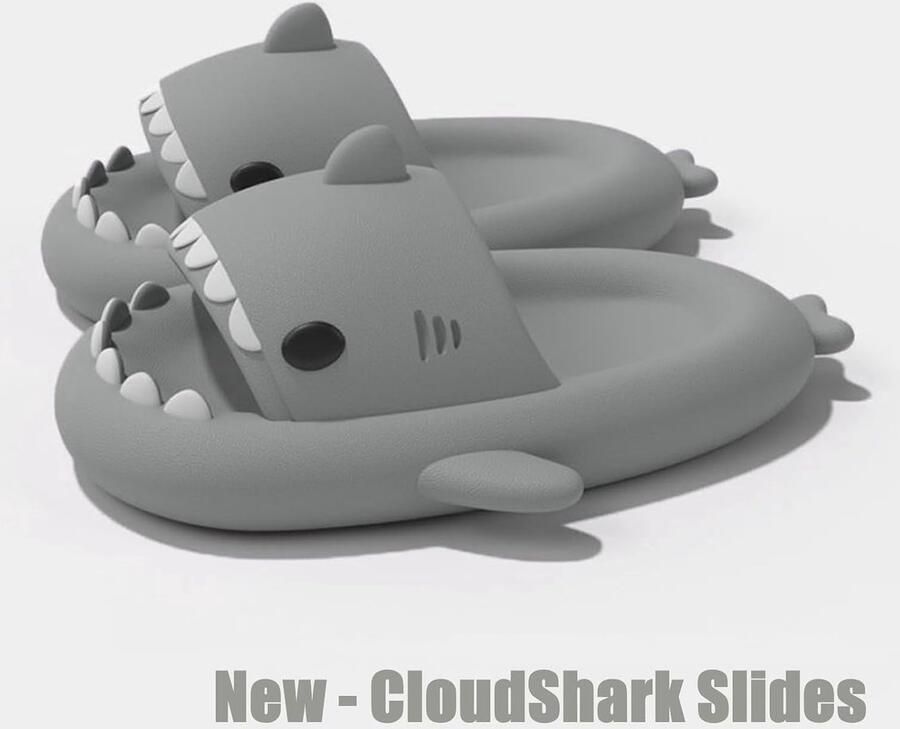 Pantoffels Shark Slippers Comfortabel Haaien Sandalen Antislip Unisex