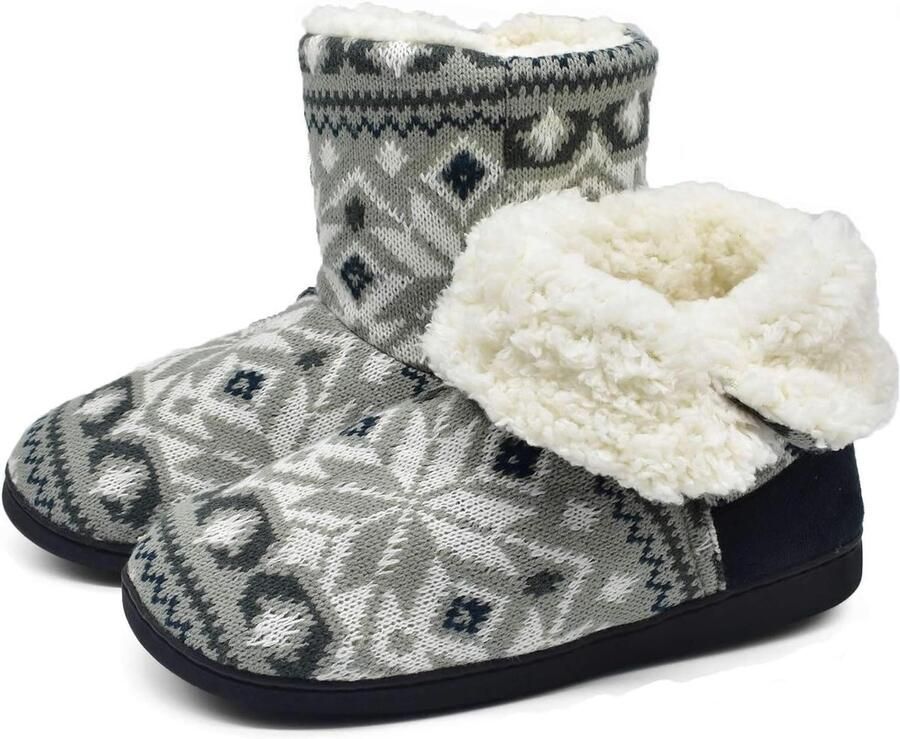 Pantoffels dames warme winterpantoffels voor dames bontvoering
