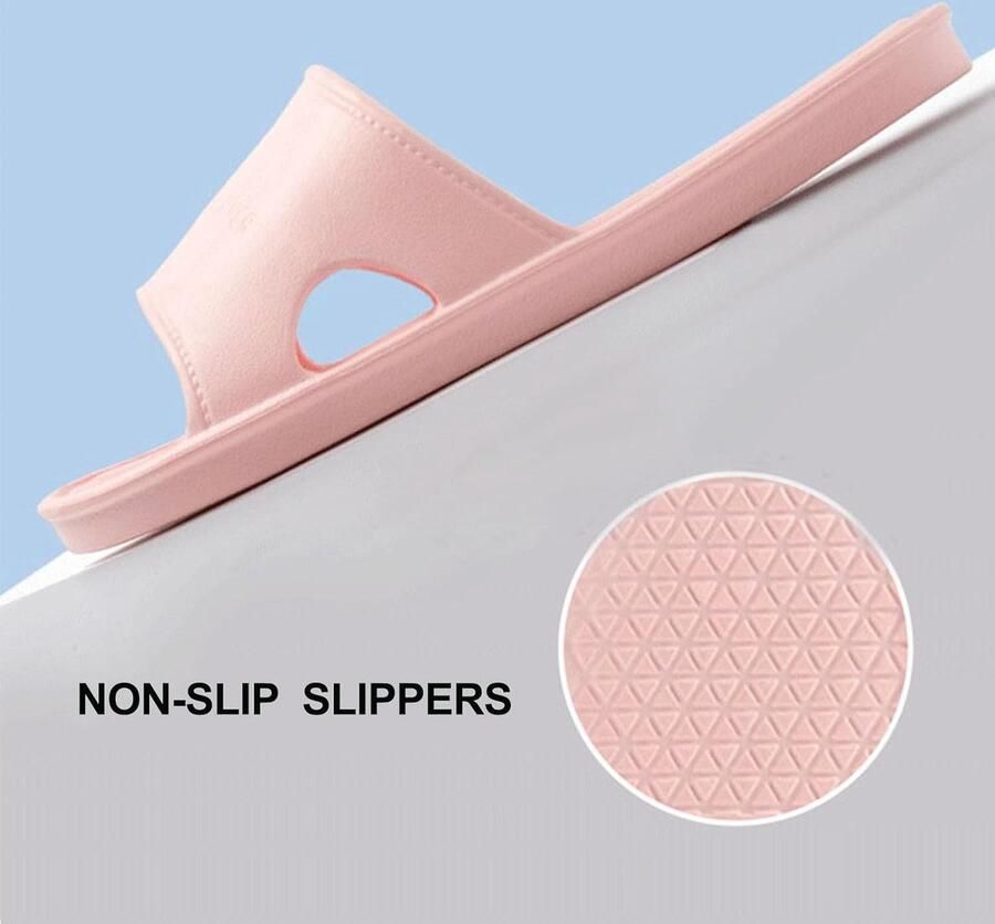 Pantoffels draagbare slippers antislip zool snel opvouwbaar hotel spa schoenen