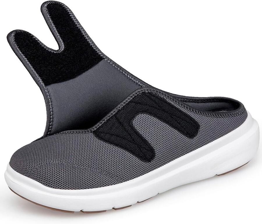 Pantoffels Extra breed Lichtgewicht Comfortabele bandageschoenen Met klittenband verstelbare orthopedische pantoffels voor senioren Gezwollen voeten