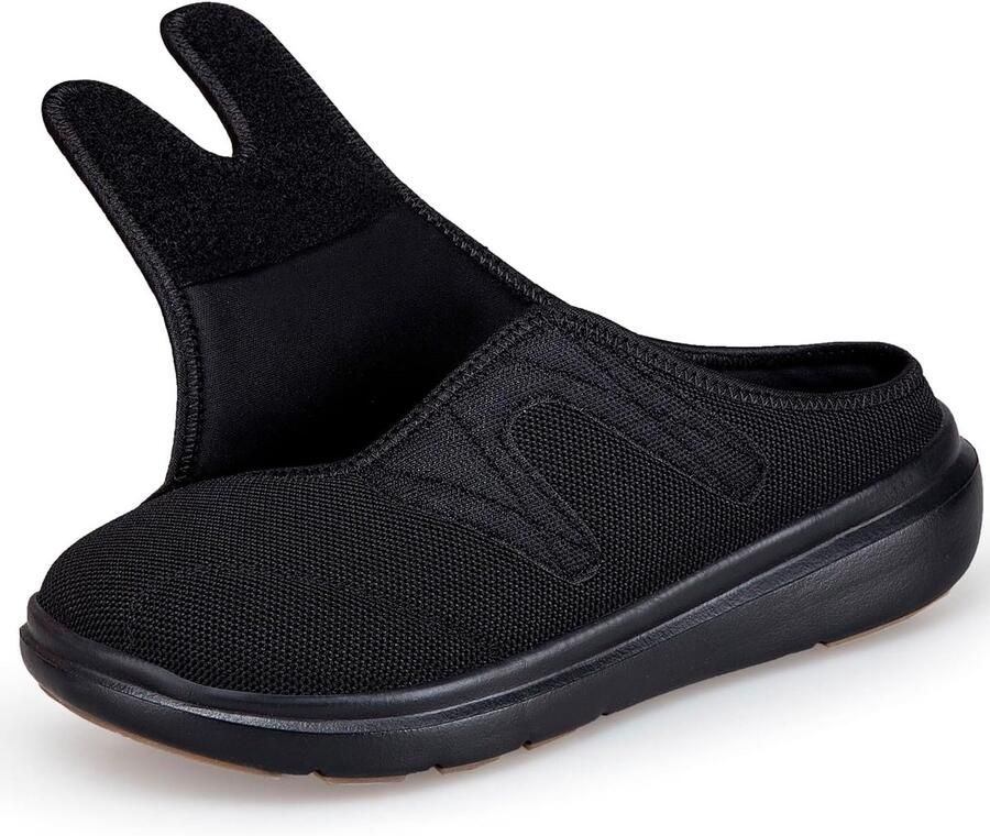 Pantoffels Extra breed Lichtgewicht Comfortabele bandageschoenen Met klittenband verstelbare orthopedische pantoffels voor senioren Gezwollen voeten