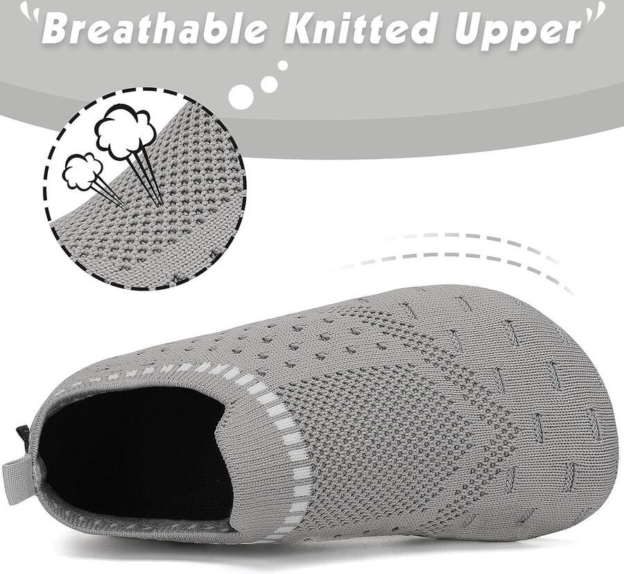 Pantoffels Lichtgewicht antislip pantoffels Ade de pantoffels voor Peuters Grijs 20 21 Grijs 20 21