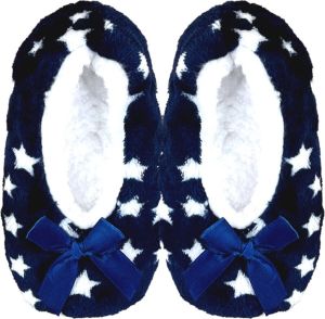 Merkloos Sans marque Pantoffels Meisjes Sloffen Sterren Blauw