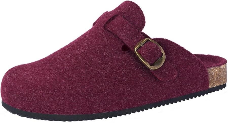 Pantoffels met Kurken Voetbed Ade d Clogmodel Antislipzool Zachte Instappers voor Binnen en Buiten