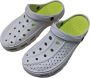 Pantoffels outdoor Wit Groen -47 Comfortabele sandalen Sandaal Slippers Tuin Zomer Unisex - Thumbnail 1