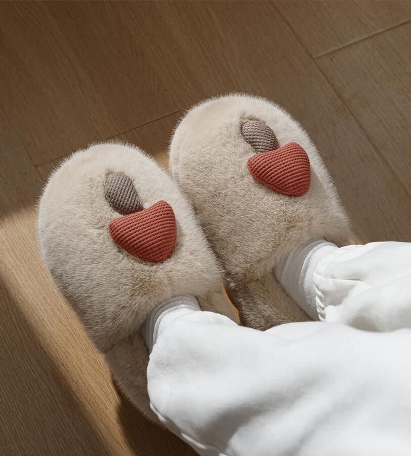 Pantoffels Schattige dieren cartoon schoenen warme fleece winter pantoffels voor thuis