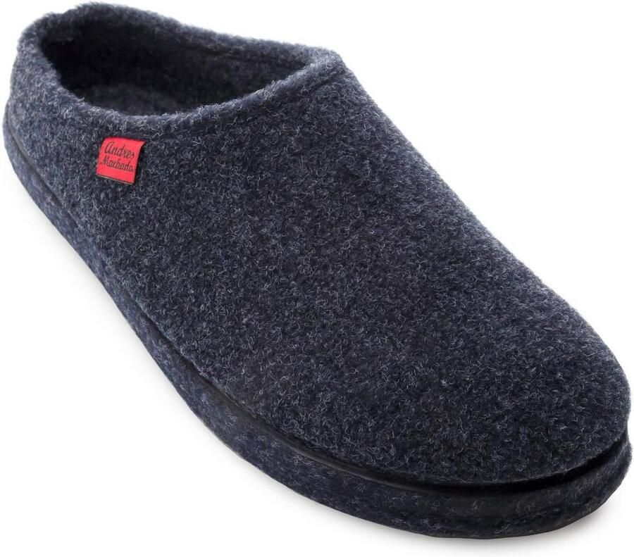 Pantoffels Uniseks Kinderen Warm Vilt met Antislip Rubberzool Herfst & Winter