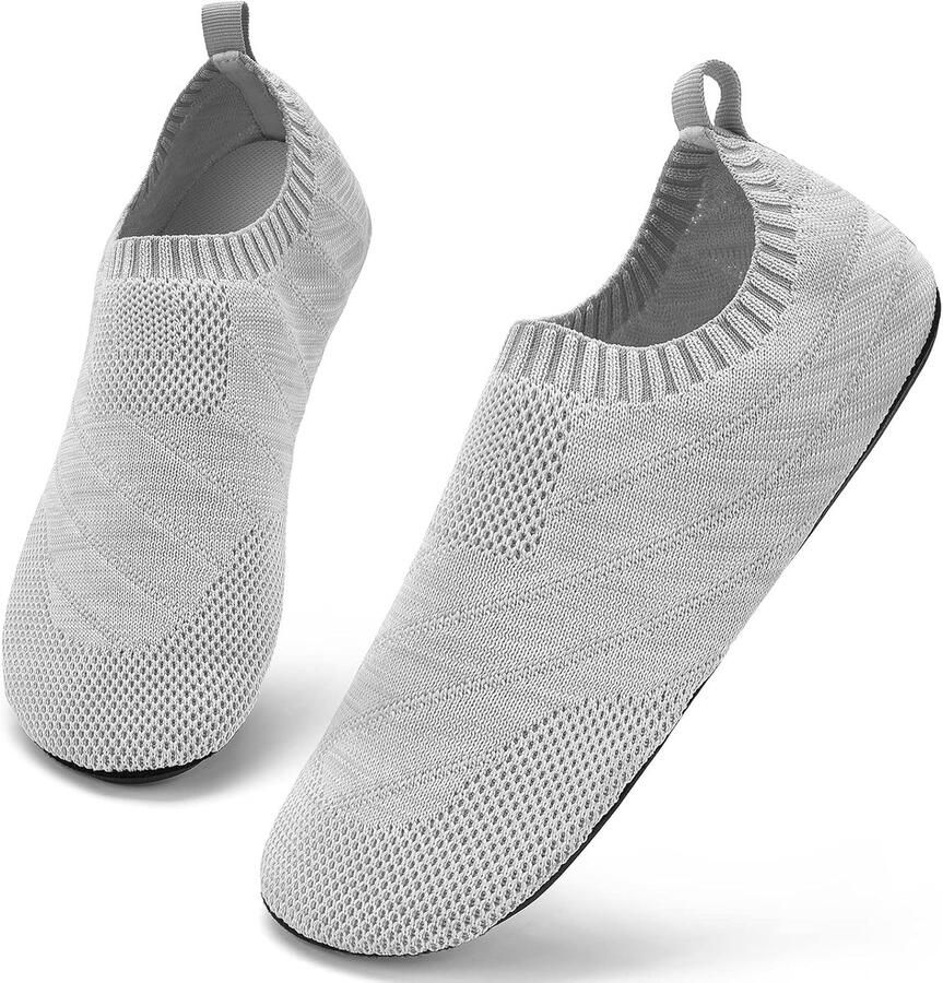 Pantoffels voor en comfortabele platte pantoffels antislip gezellige sloffen uniseks