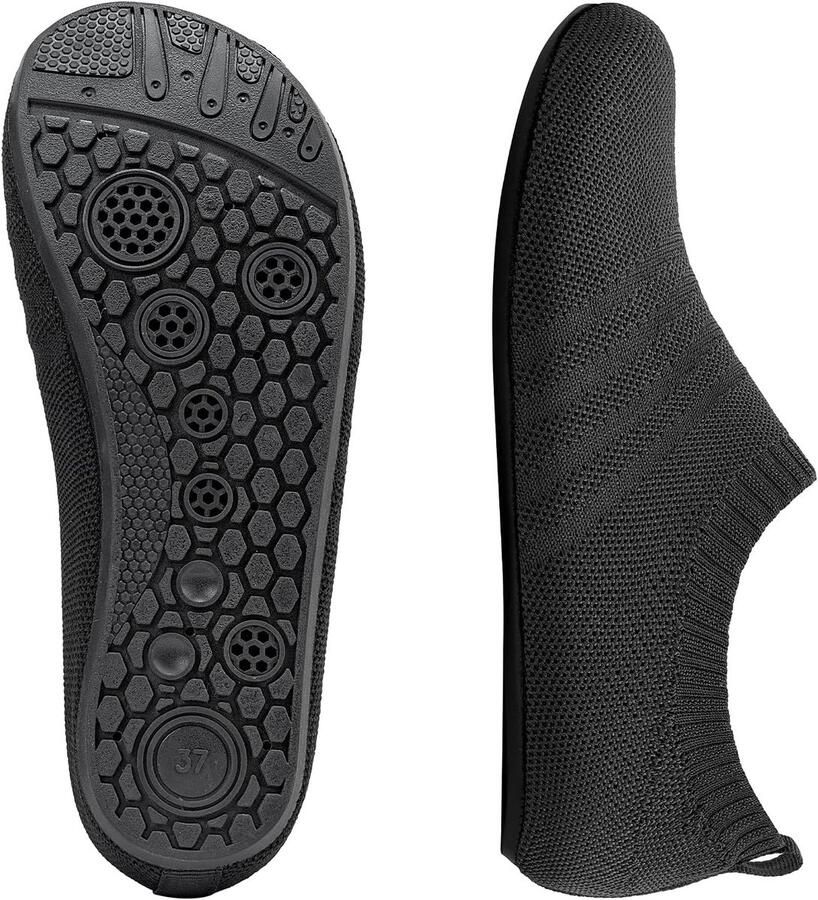 Pantoffels voor en lichte huisschoenen antislip platte pantoffels gezellige huisschoenen uniseks