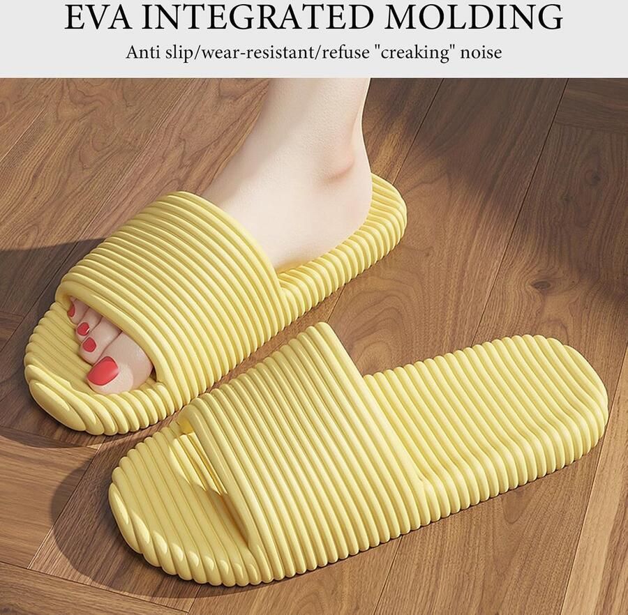 Pantoffels voor en zomer pantoffels van EVA-kunststof zeer zacht en comfortabel antislip voor strand zwembad hotel