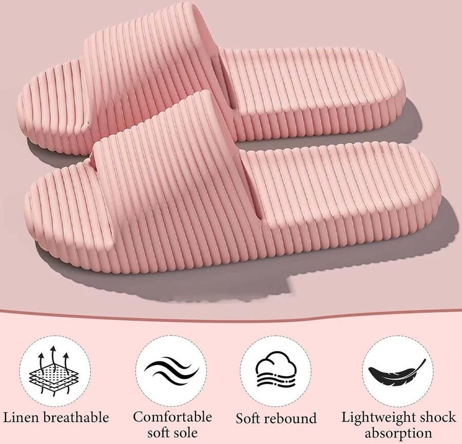 Pantoffels voor en zomer pantoffels van EVA-kunststof zeer zacht en comfortabel antislip voor strand zwembad hotel